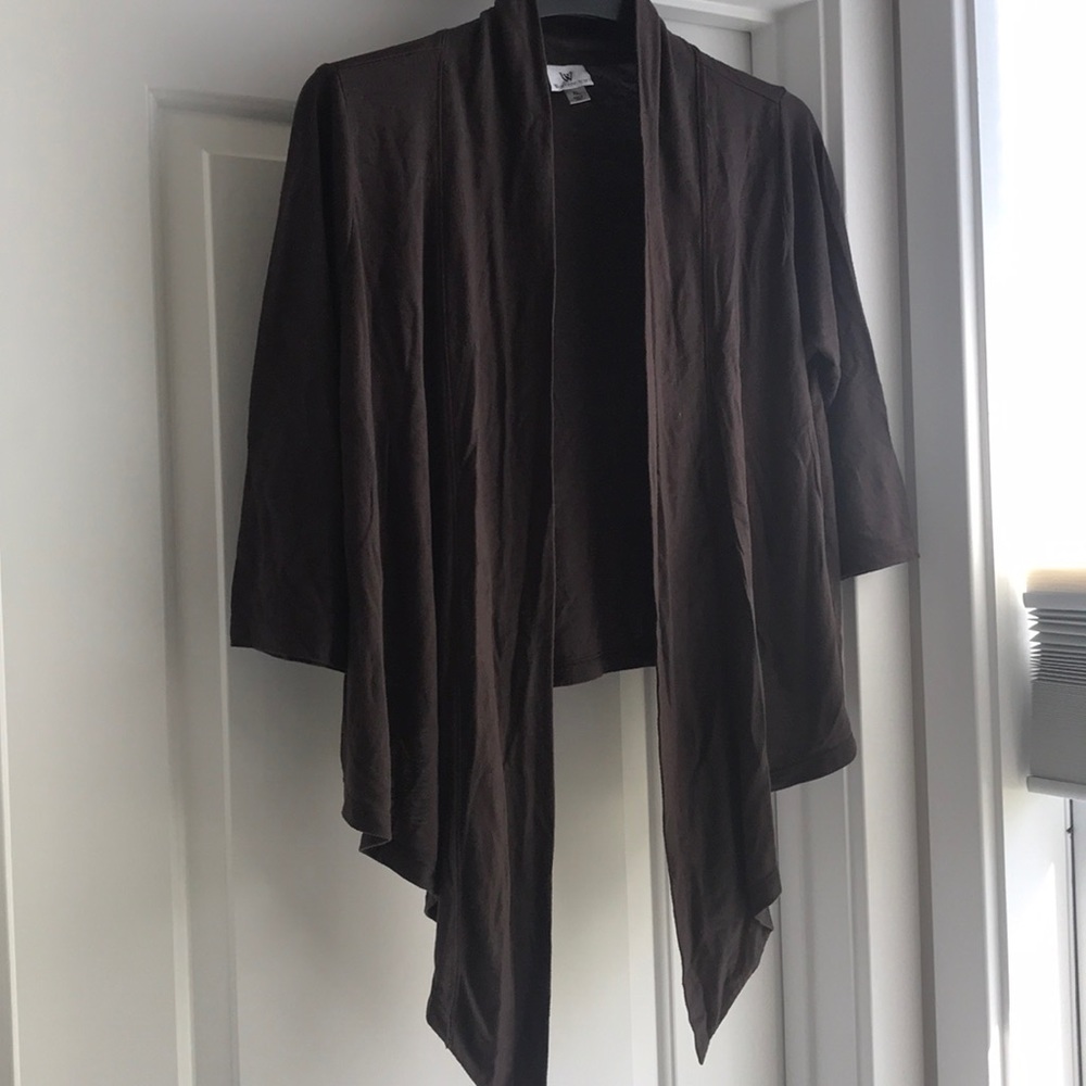 Brown Worthington cardigan. Rarely worn.